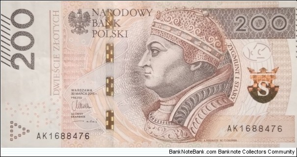 Poland 200 Złotych
AK 1688476 Banknote