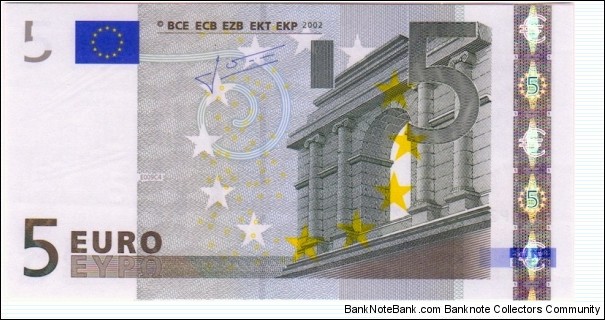 P-8p 5 Euros Banknote