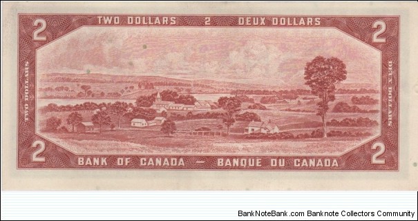 Banknote from Canada year 1954