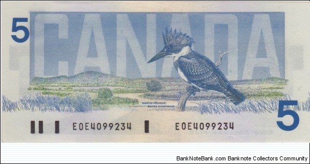 Banknote from Canada year 1986