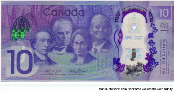 BC-75 $10 Commemorative N10 Repeater serial number Banknote