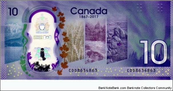 Banknote from Canada year 2017