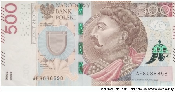 Poland 500 Złotych
AF 8086898 Banknote