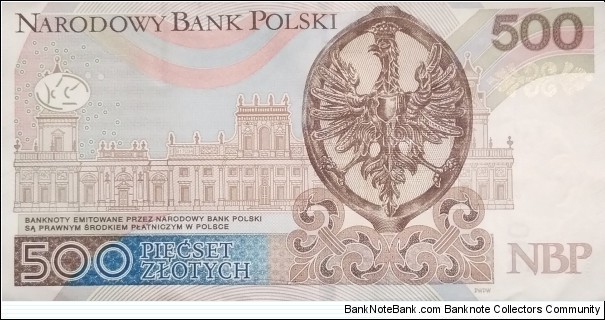 Banknote from Poland year 2017