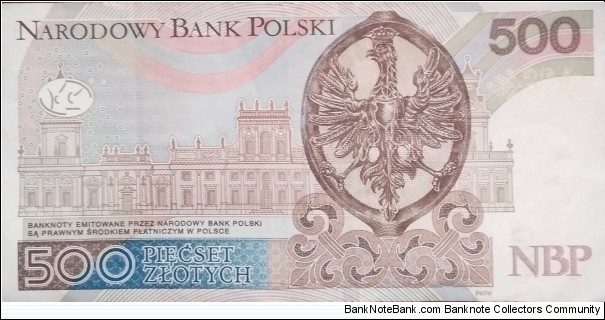 Banknote from Poland year 2017