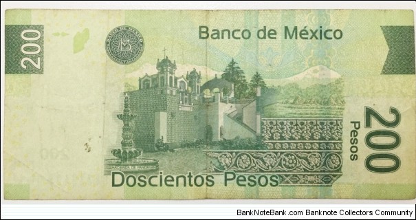 Banknote from Mexico year 2013