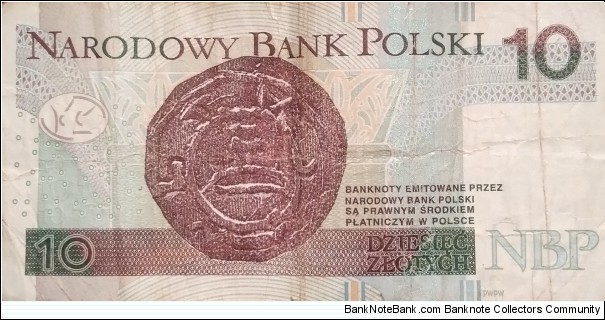 Banknote from Poland year 2016