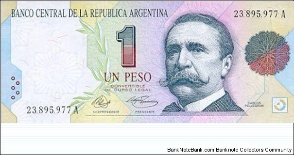 1 $ - Argentine peso Banknote