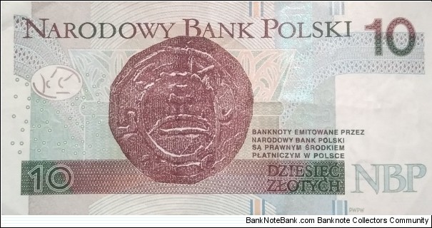 Banknote from Poland year 2016