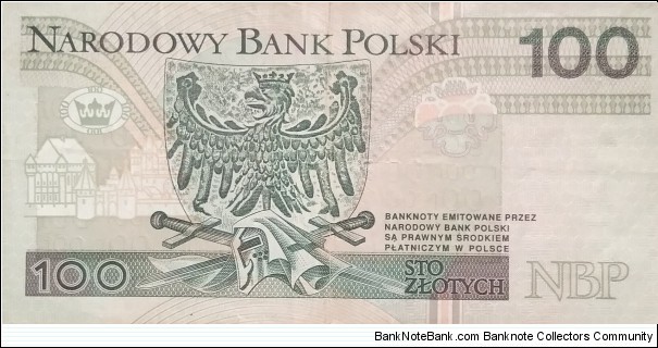 Banknote from Poland year 1994