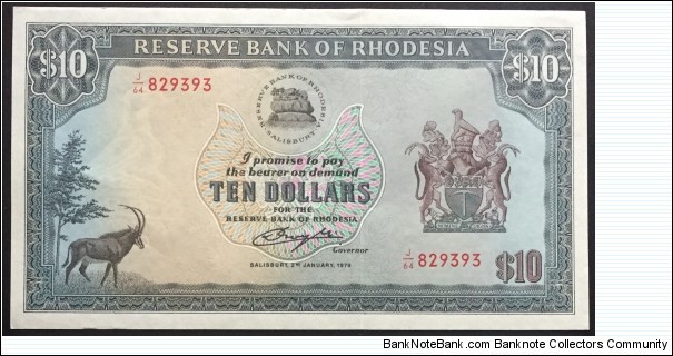 Part of a set available Banknote