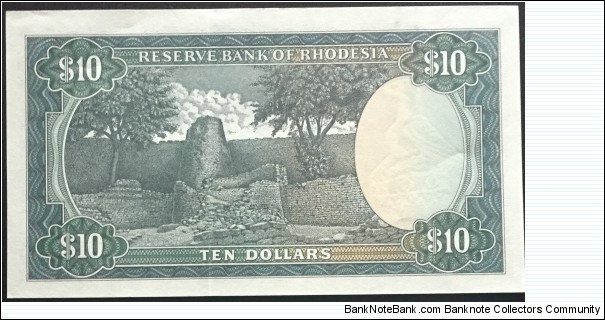 Banknote from Rhodesia year 1979