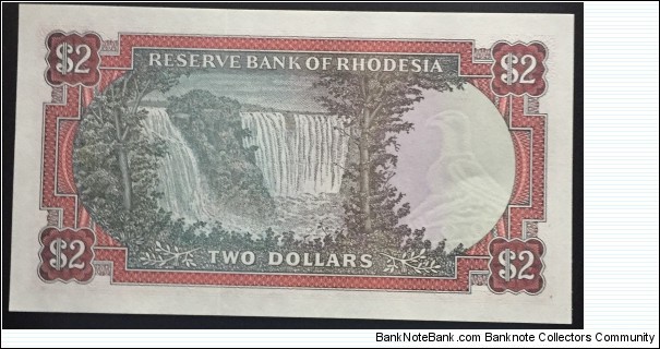 Banknote from Rhodesia year 1979