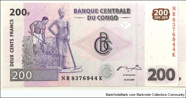 200 Francs Banknote