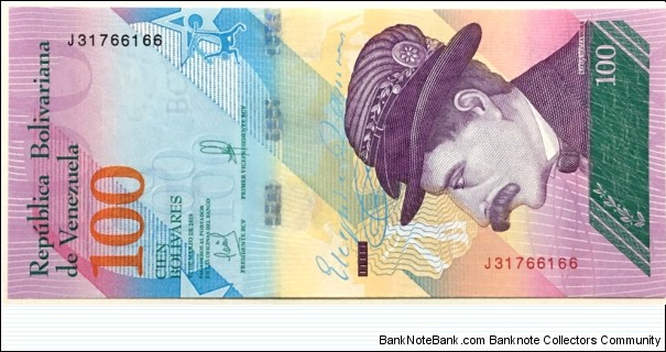 100 Bolivares Banknote