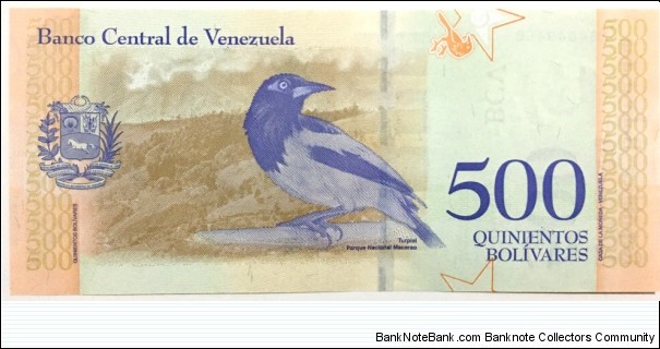 Banknote from Venezuela year 2018