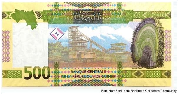 Banknote from Guinea year 2018