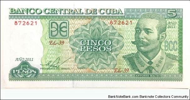 5 Pesos Banknote