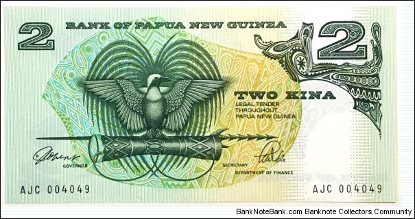 2 Kina Banknote