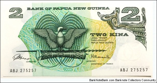 2 Kina Banknote