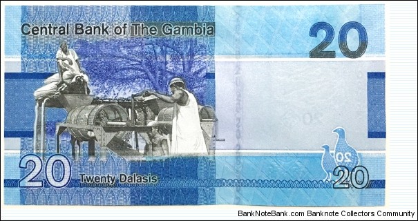 Banknote from Gambia year 2019