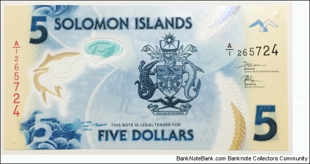 5 Dollars Banknote