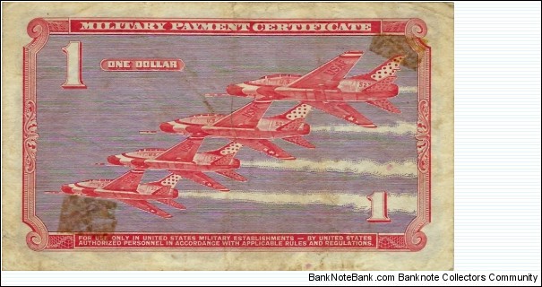 Banknote from USA year 1969