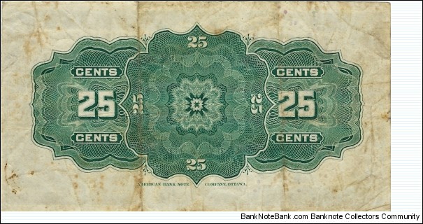 Banknote from Canada year 1900