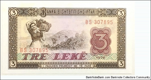 3 Leke Banknote