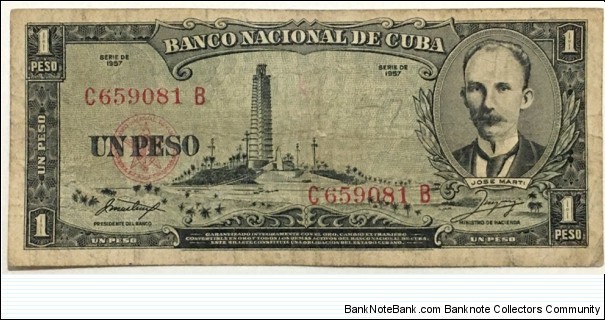 1 Peso(1957) Banknote