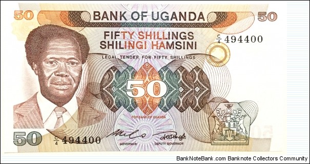 50 Shillings Banknote