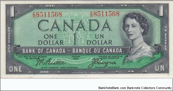 BC-37a Modified with Beattie-Coyne signatures Banknote