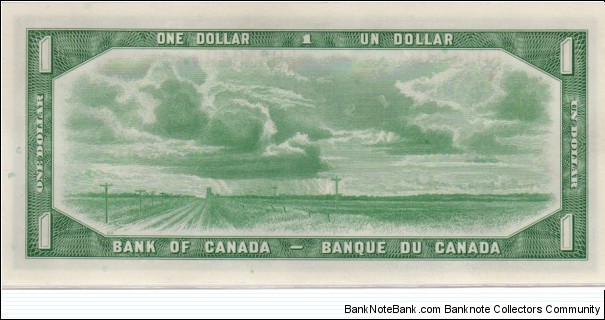 Banknote from Canada year 1954