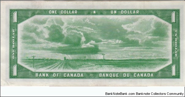 Banknote from Canada year 1954