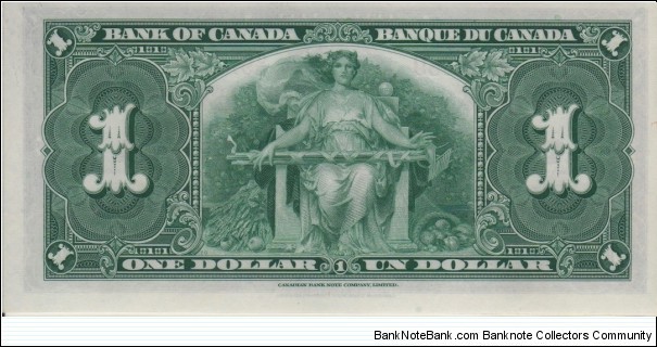 Banknote from Canada year 1937