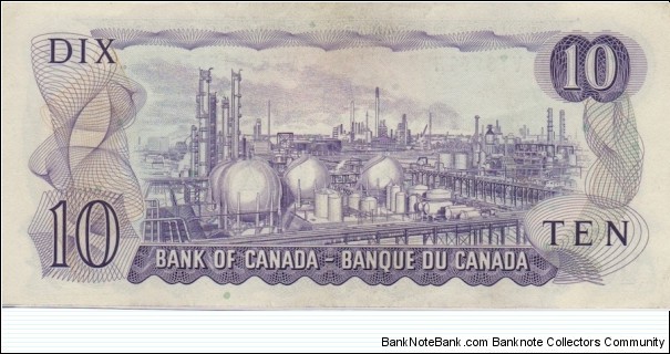 Banknote from Canada year 1971