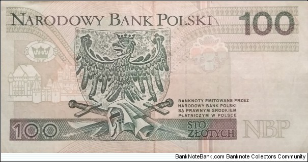 Banknote from Poland year 1994