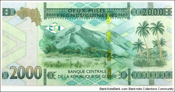 Banknote from Guinea year 2018