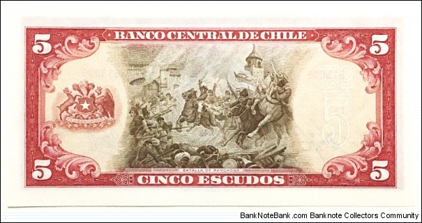 Banknote from Chile year 1964