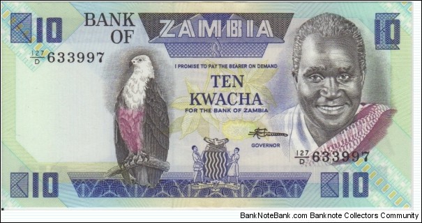 P-26e 10 Kwacha Banknote