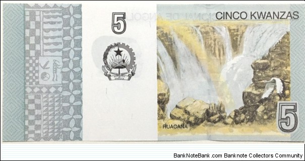 Banknote from Angola year 2012