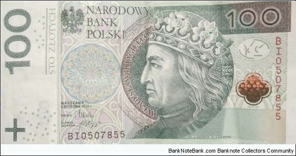 Poland 100 Złotych
BI 0507855
 Banknote