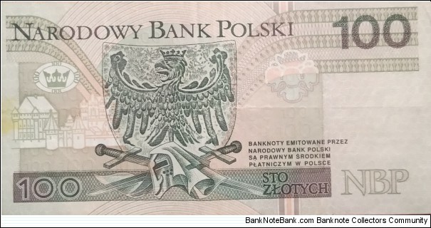 Banknote from Poland year 1994