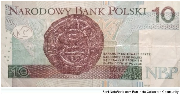 Banknote from Poland year 2016