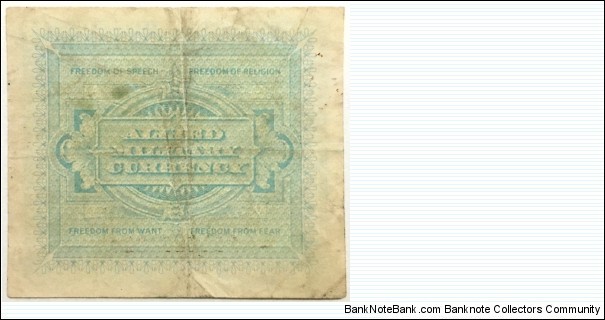 Banknote from Italy year 1943