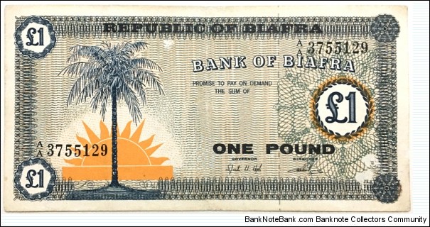 1 Pound(1968) Banknote