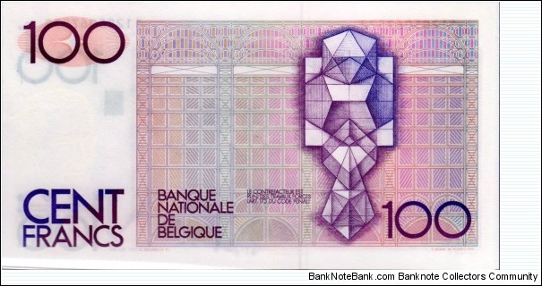 Banknote from Belgium year 1978