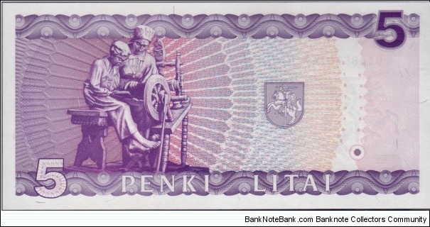 Banknote from Lithuania year 1993