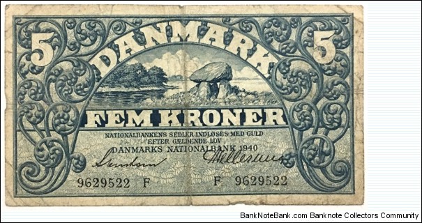 5 Kroner Banknote