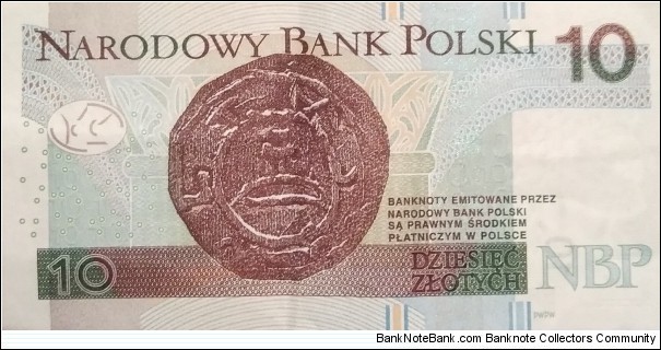 Banknote from Poland year 2016